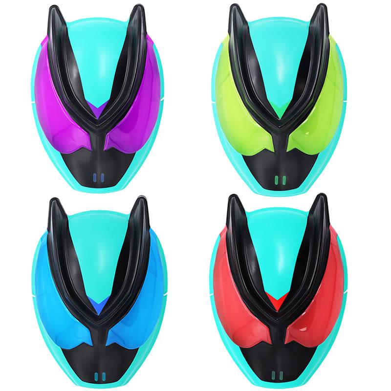 仮面ライダー ゼッツ お面 4種類セット / 縁日 お祭り ヒーロー 景品