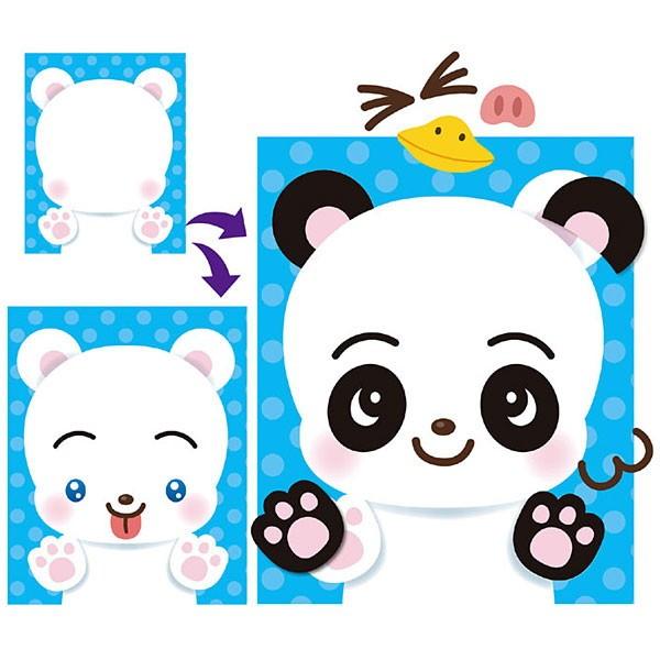 お正月ゲーム 福笑いどうぶつパンダ 40 50cm No 販促イベント屋 通販 Yahoo ショッピング