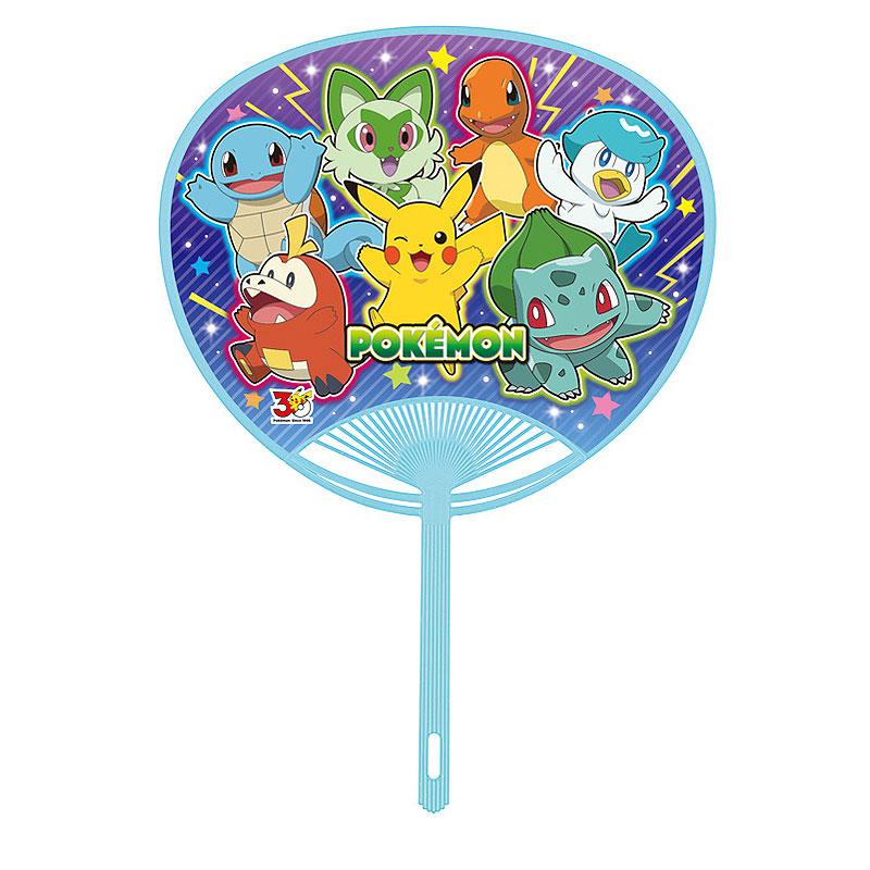 ポケモン　ポケットモンスター　うちわ　1998 キャラクターポリうちわ（10枚） ポケットモンスター / うちわ 団扇