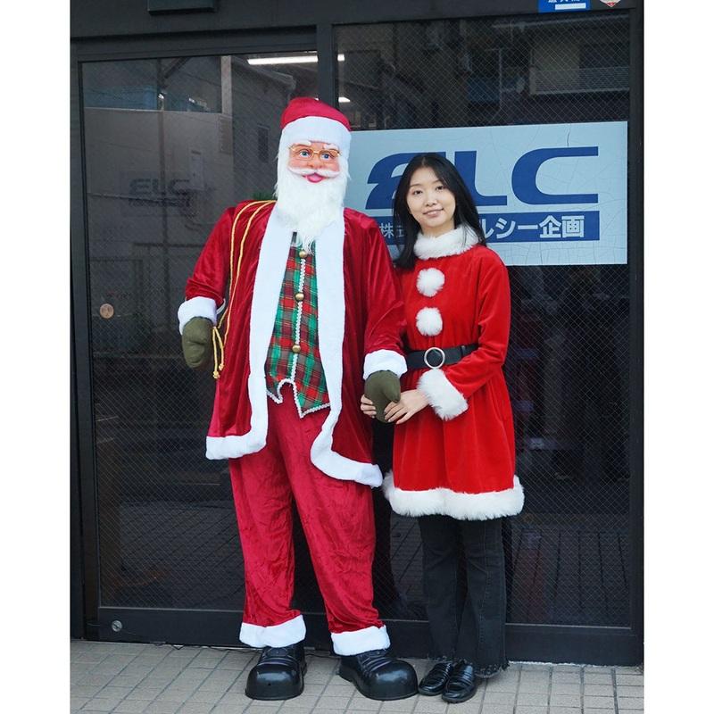 クリスマス 装飾 ダンシングサンタ H180cm/動画有/クリスマス 装飾 