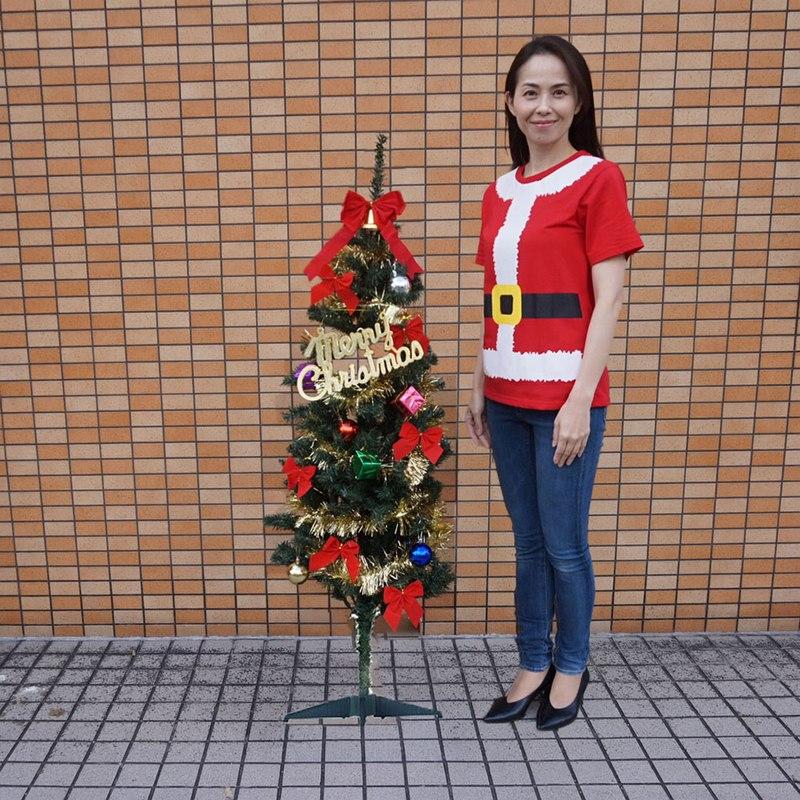 クリスマス 装飾 アルファ クリスマスツリー 150cm（オーナメント付