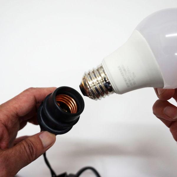 レビューで送料無料】 認定防水型提灯用ソケットコード1灯用 防雨型提灯用LED電球セット 国内メーカー品 国産品 認定防水型 提灯用ソケットコード 1灯用 提灯コード ちょうちん用