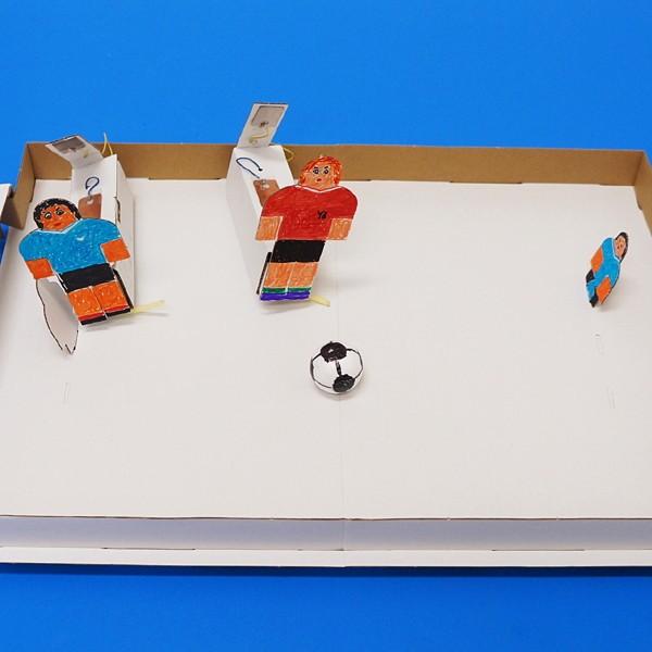 モーターパワーでゴールを決める クラフトサッカーゲーム 工作キット 色塗り お絵かき 手作り工作 No 販促イベント屋 通販 Yahoo ショッピング