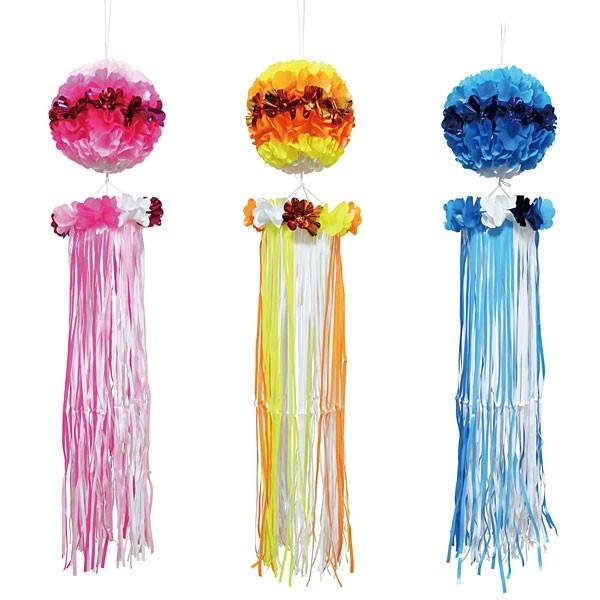 七夕 フラワーくす玉吹流し 130cm イエロー 吹き流し 装飾 飾り No 2856 販促イベント屋 通販 Yahoo ショッピング