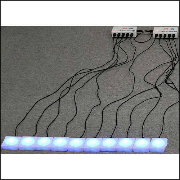 スーパー早押しピンポンブー10人用　青ボタン [動画有] 