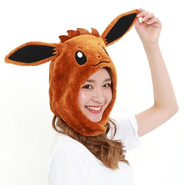 着ぐるみキャップなりきり帽子 イーブイ ポケモンgo ポケットモンスター かぶりもの コスチューム No 販促イベント屋 通販 Yahoo ショッピング