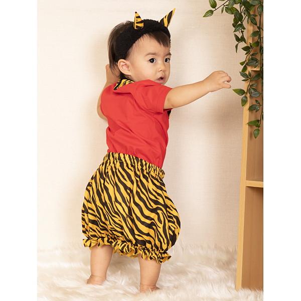 節分 コスチューム 鬼っこスタイセット 身長80-90cm /メール便送料無料