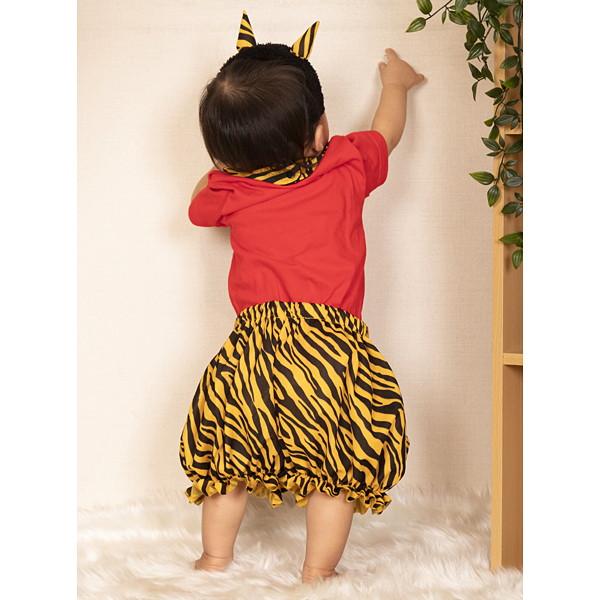 節分 コスチューム 鬼っこスタイセット 身長80-90cm /メール便送料無料