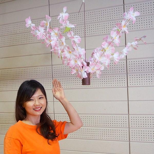 桜装飾 桜天井センター Wcm 飾り ディスプレイ 春 No 44 販促イベント屋 通販 Yahoo ショッピング