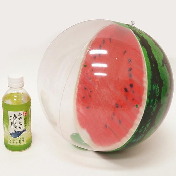 リアルスイカバルーン 9jupf8b エアPOP[ポップバルーン]バルーン「リアルスイカハーフ