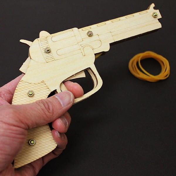 木工工作キット 輪ゴム銃 Bタイプ 短発式モデル 10個 動画有 No 6496 販促イベント屋 通販 Yahoo ショッピング