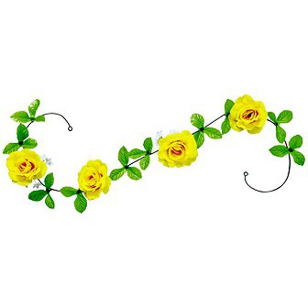 父の日装飾 イエローバラガーランド L1cm 5本 飾り ディスプレイ 動画有 No 8512 販促イベント屋 通販 Yahoo ショッピング