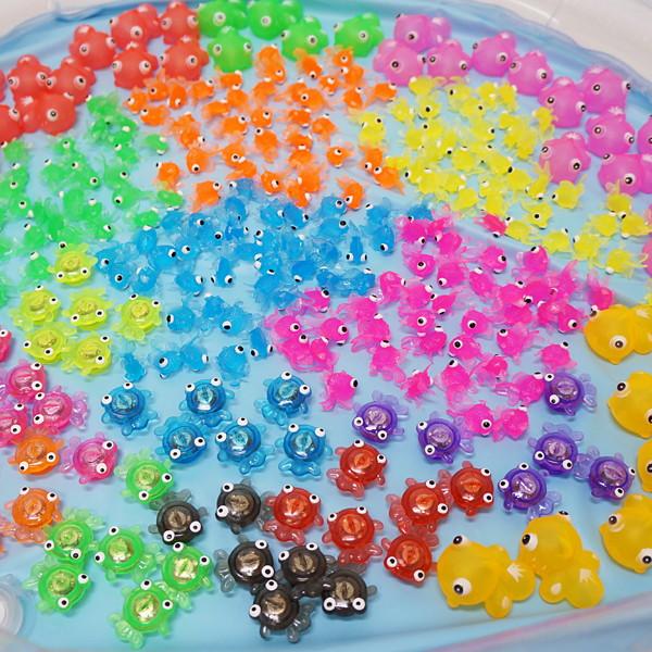 ぷかぷか金魚すくいどりおもちゃ　398個セット / 金魚 おもちゃ すくいどり すくい / 動画有の画像