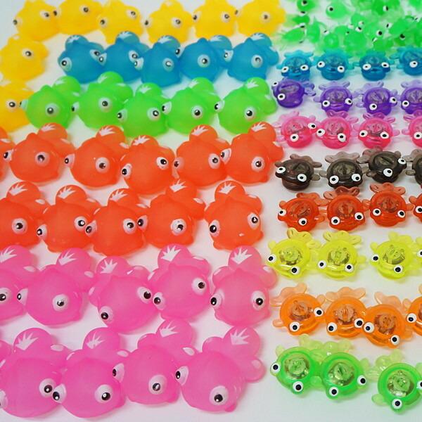 ぷかぷか金魚すくいどりおもちゃ　398個セット / 金魚 おもちゃ すくいどり すくい / 動画有の画像