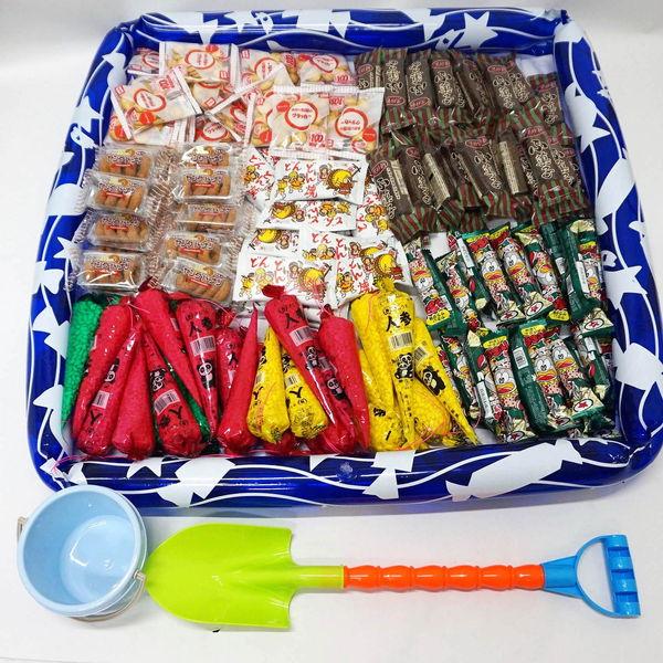 昔なつかし駄菓子すくいどり スコップ・バケツ付 （189個） 約47名様用