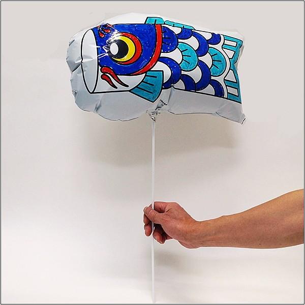 色塗りぬりえ こいのぼり風船 5枚とスティック 5本セット 手作り工作 工作イベント 動画有 No 933 販促イベント屋 通販 Yahoo ショッピング