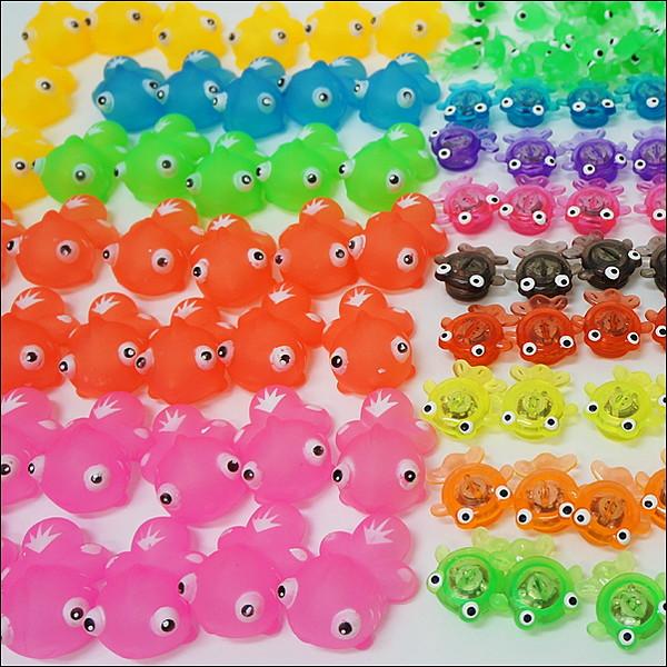水に浮くすくい用おもちゃ　ぷかぷか金魚おもちゃ378個セット【水のおもちゃ すくい景品 縁日】/ 動画有の画像