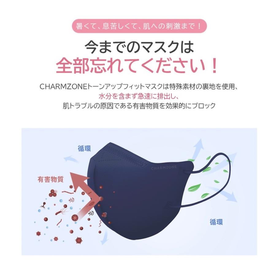 10枚セット】CHARMZONE マスク 送料無料 飛沫遮断 韓国マスク 韓国製