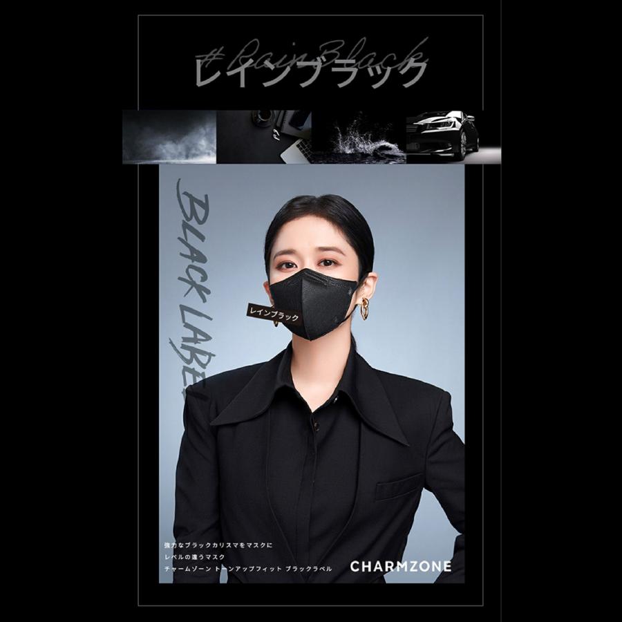 1000円ポッキリ】【お試し5枚入り】KF94 BLACKLABEL CHARMZONE 不織布