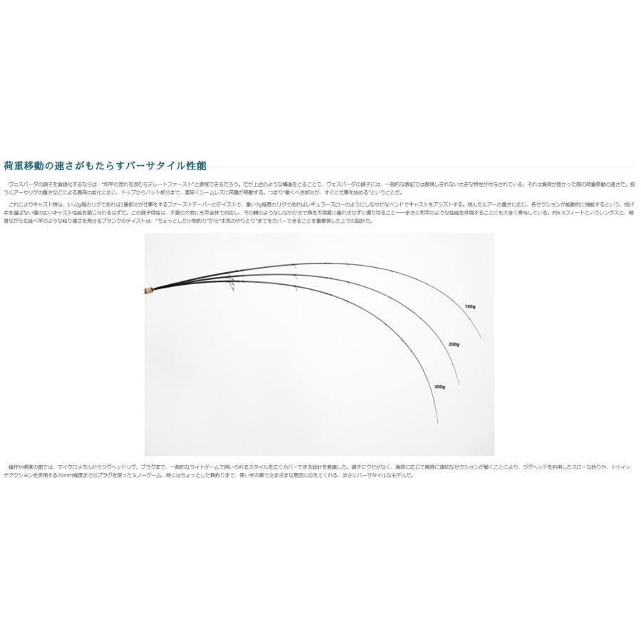 新商品】ヴェスパーダ SXS-VP645L 放浪漫 VESPADA Moderate Fast