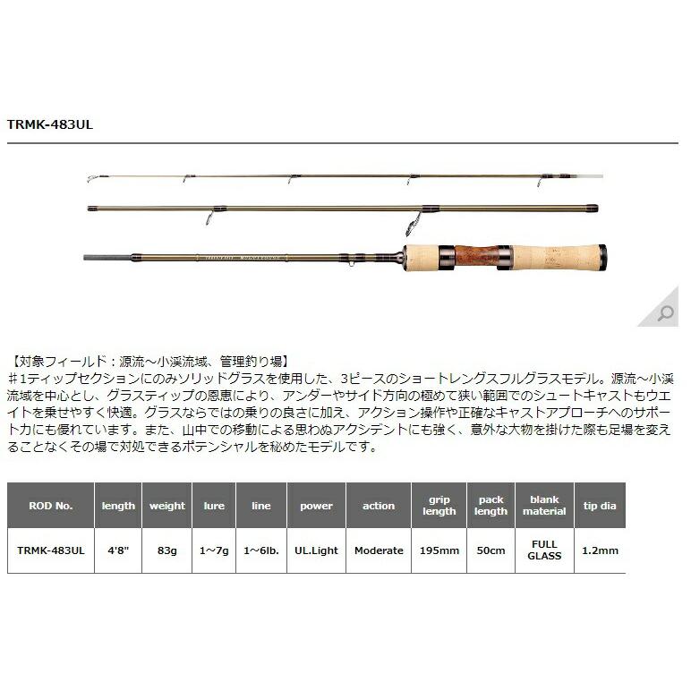 【美品】スミス TRMKー423UL トラウティンスピン マルチユース 全13モデル】トラウティンスピン マルチユース スミス TROUTIN SPIN