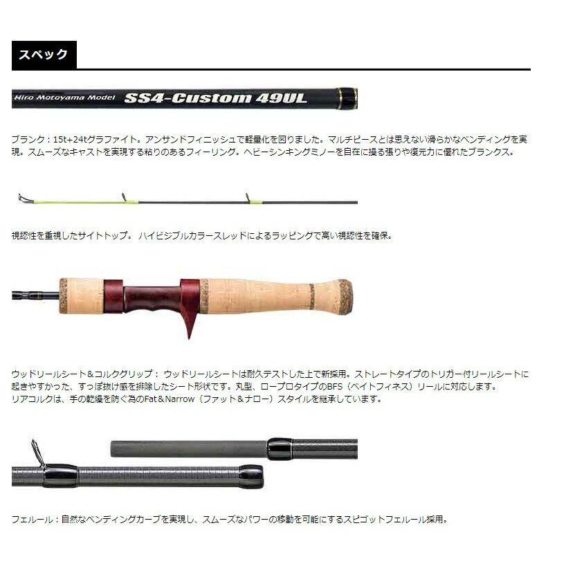SS4カスタム スミス SS4 Custom SMITH 本山博之 渓流釣り 渓流
