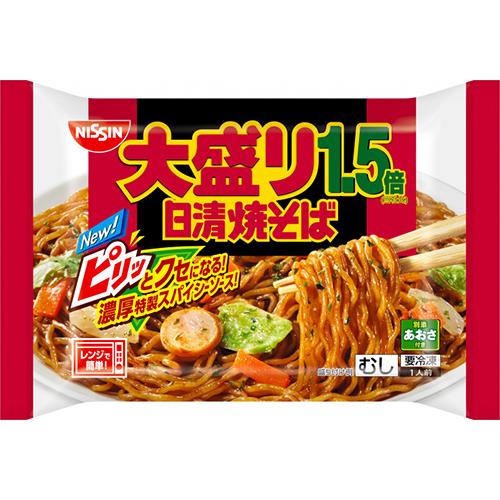日清 冷凍 日清焼きそばスパイシーソース大盛り１ ５倍 ３２０ｇ １４個 冷凍食品 a 紀州和歌山てんこもり 通販 Yahoo ショッピング