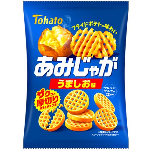 東ハト あみじゃが・うましお味 55g×12個 駄菓子/スナック菓子