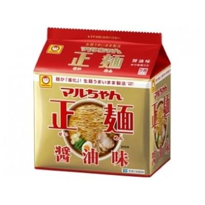 東洋水産 マルちゃん正麺 醤油味 5食入×6個 (爆買) : 紀州和歌山