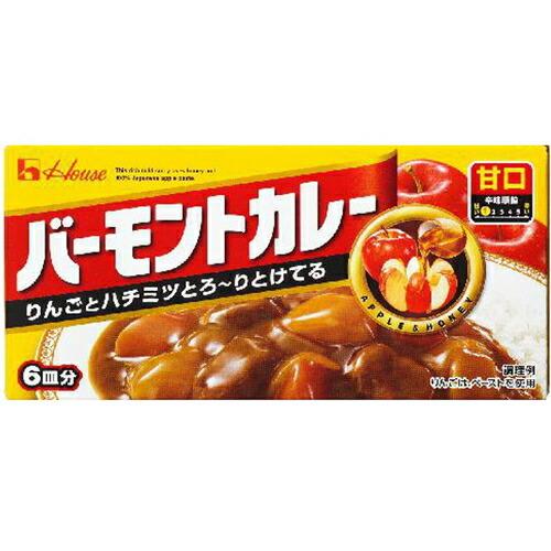 大阪最安値 ハウス食品 バーモントカレー 甘口１１５ｇ 1個 直販限定 Www Superavila Com