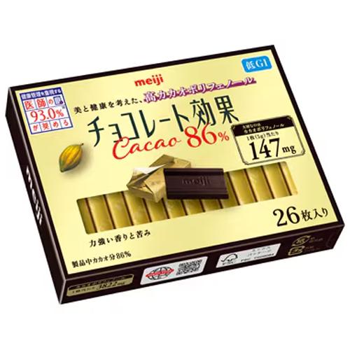 明治 チョコレート効果カカオ86％26枚入り 130g×6個（チョコレート