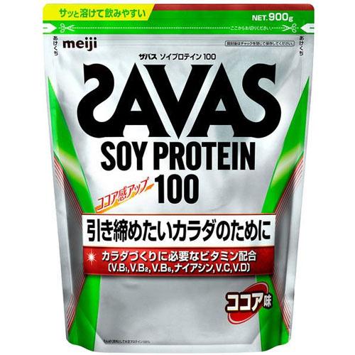 明治 ザバス ソイプロテイン100 ココア味（900g）×12個 