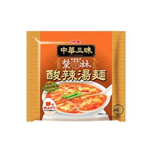 明星食品 明星 中華三昧 赤坂榮林 酸辣湯麺 103g ×12個 (爆買