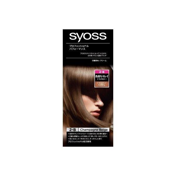 Ｓヘンケル ＳＹＯＳＳ　ヘアカラー　クリーム　シャンパンＢＥ 1組×36個   【送料無料】 Sヘンケル SYOSS ヘアカラー クリーム シャンパンBE 1組×36個