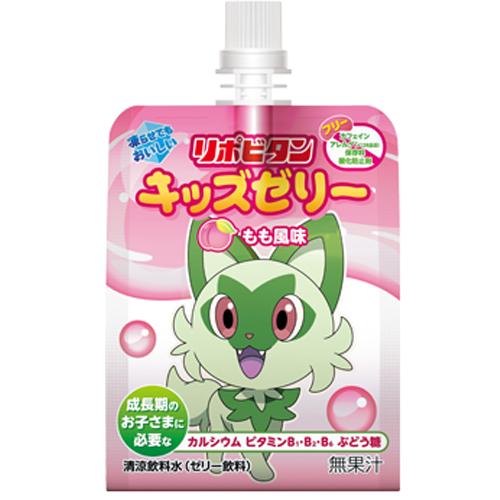 大正製薬 リポビタンキッズゼリー もも味（無果汁）125g×12個 清涼飲料