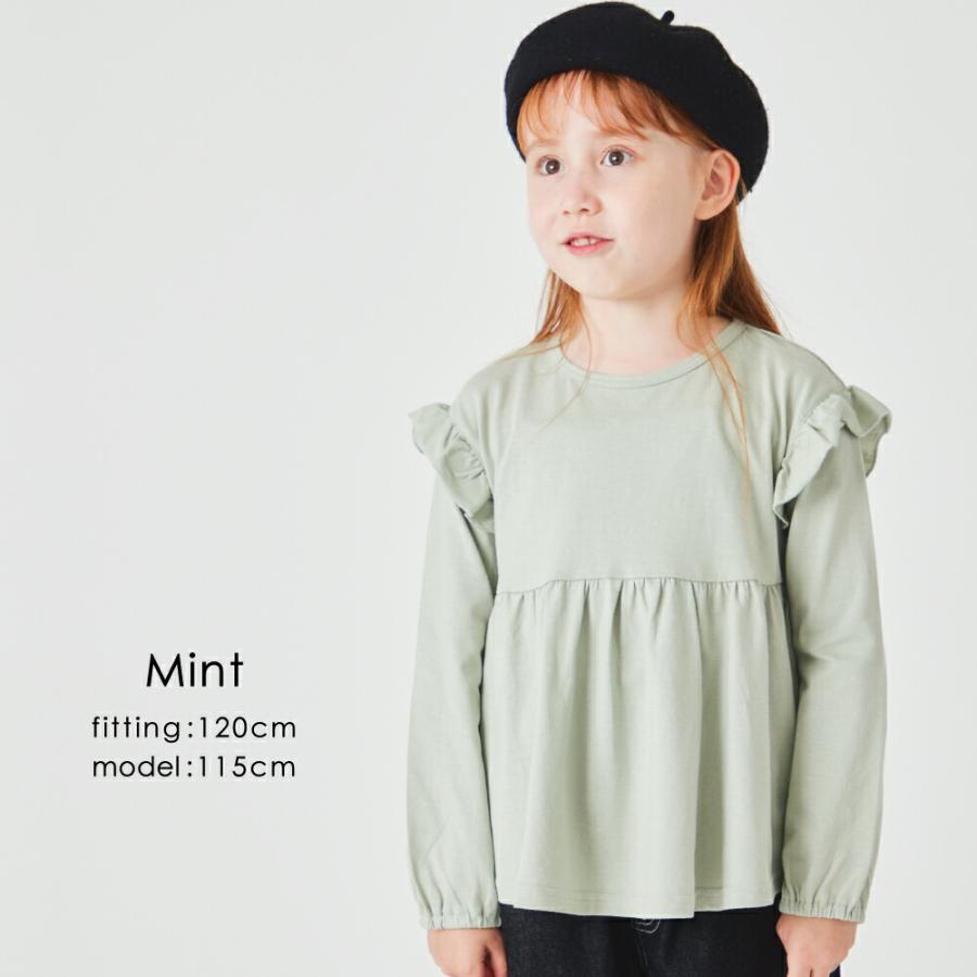 ミントページです。　ハンドメイド服　女の子 ever closet（エバークローゼット） 子ども服 Tシャツ ベビー キッズ