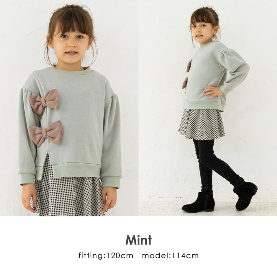 ever closet（エバークローゼット） 子ども服 裏起毛 トレーナー