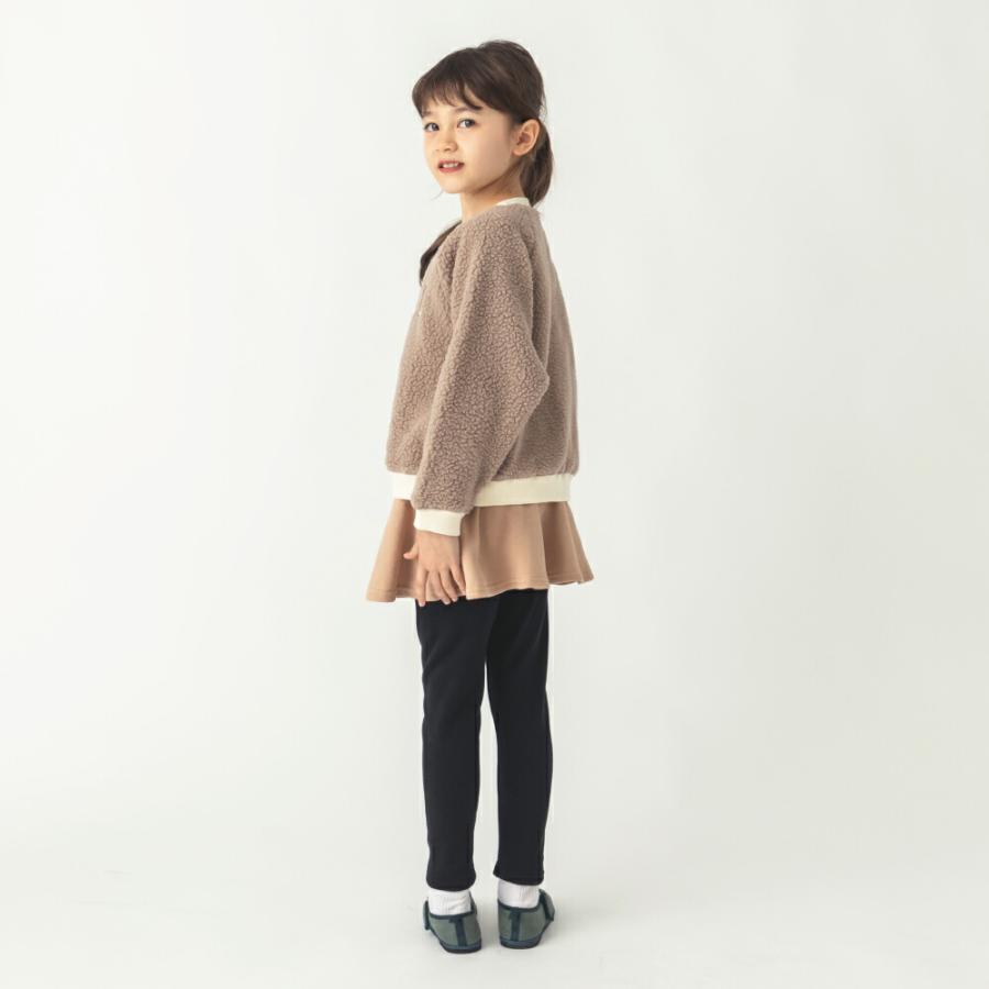 トレーナー ボア プルオーバー キッズ ベビー 子供 子供服 キッズ服 女の子 男の子 秋 秋冬 秋冬物 冬服 長袖 トップス ボアトレーナー｜evercloset｜20