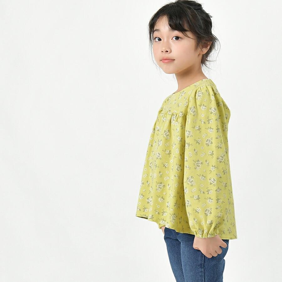 子供服 Tシャツ 袖バルーン 長袖 半袖 子ども服 こども服 キッズ 女の子 90 100 110 120 130 140 ever closet 春夏｜evercloset｜14