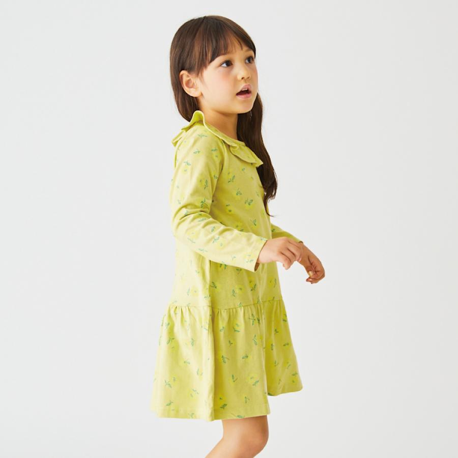 ever closet（エバークローゼット） 子供服 長袖 衿ワンピース 女の子