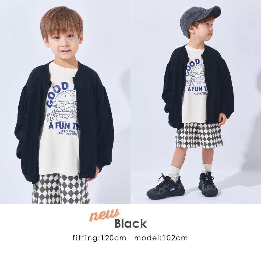 ever closet（エバークローゼット） 子ども服 フードなし パーカー