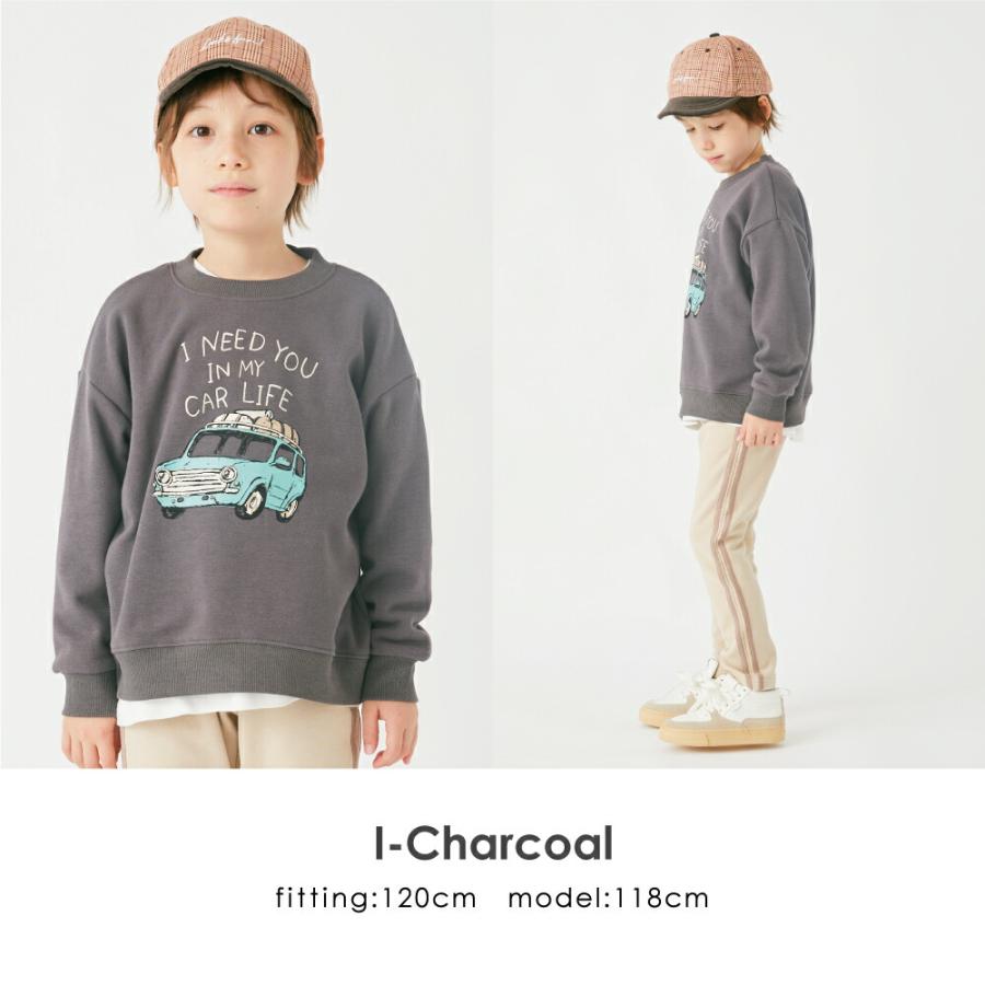 ever closet（エバークローゼット） 子ども服 裏起毛 トレーナー