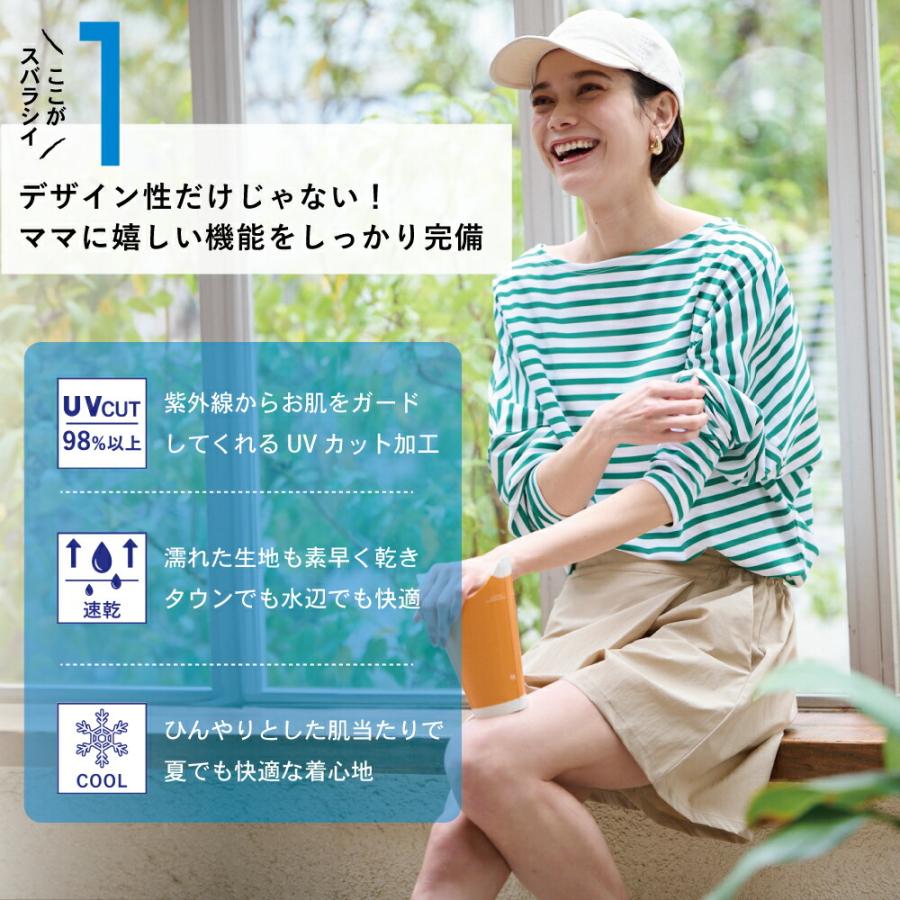 レディースファッション ラッシュガード トップス 水着 長袖 ロンt T