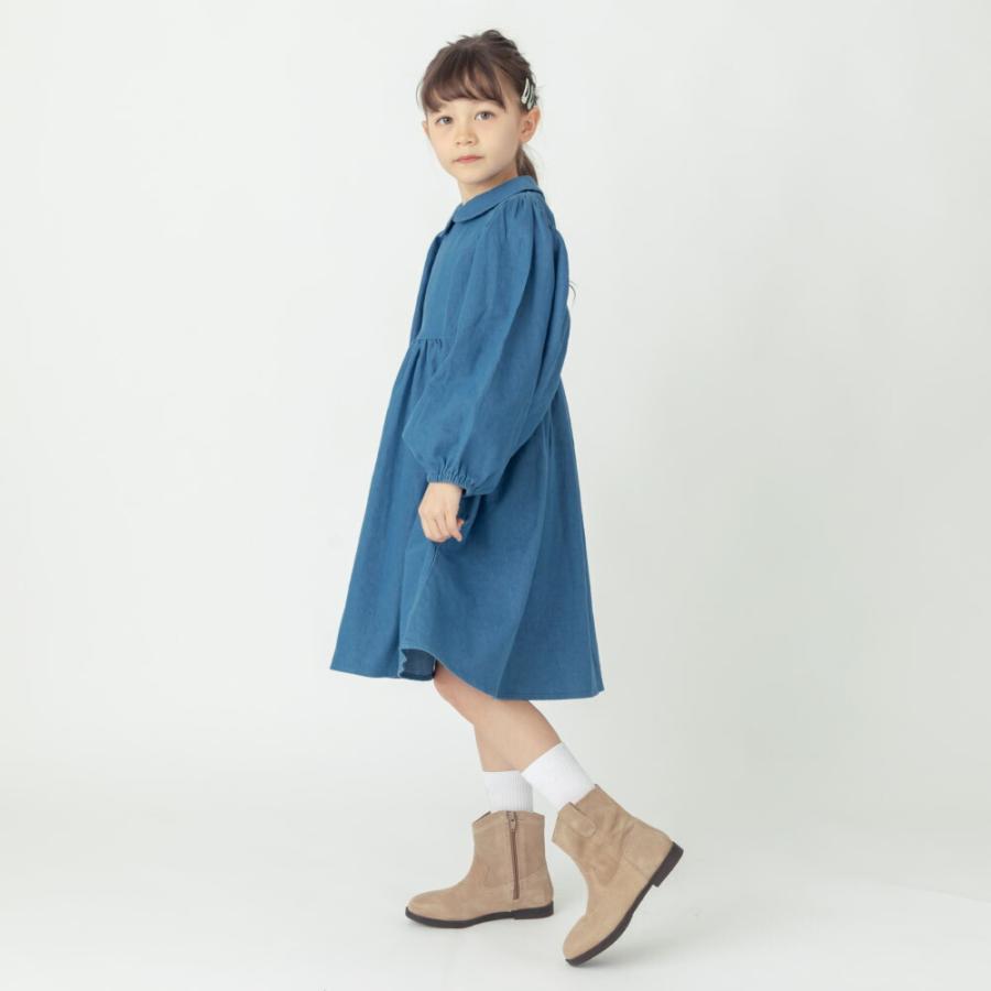 子ども服 ワンピース ベビー キッズ マタニティ デニム 5分袖 春 90 100 110 120 130 140 | ever closet | 10