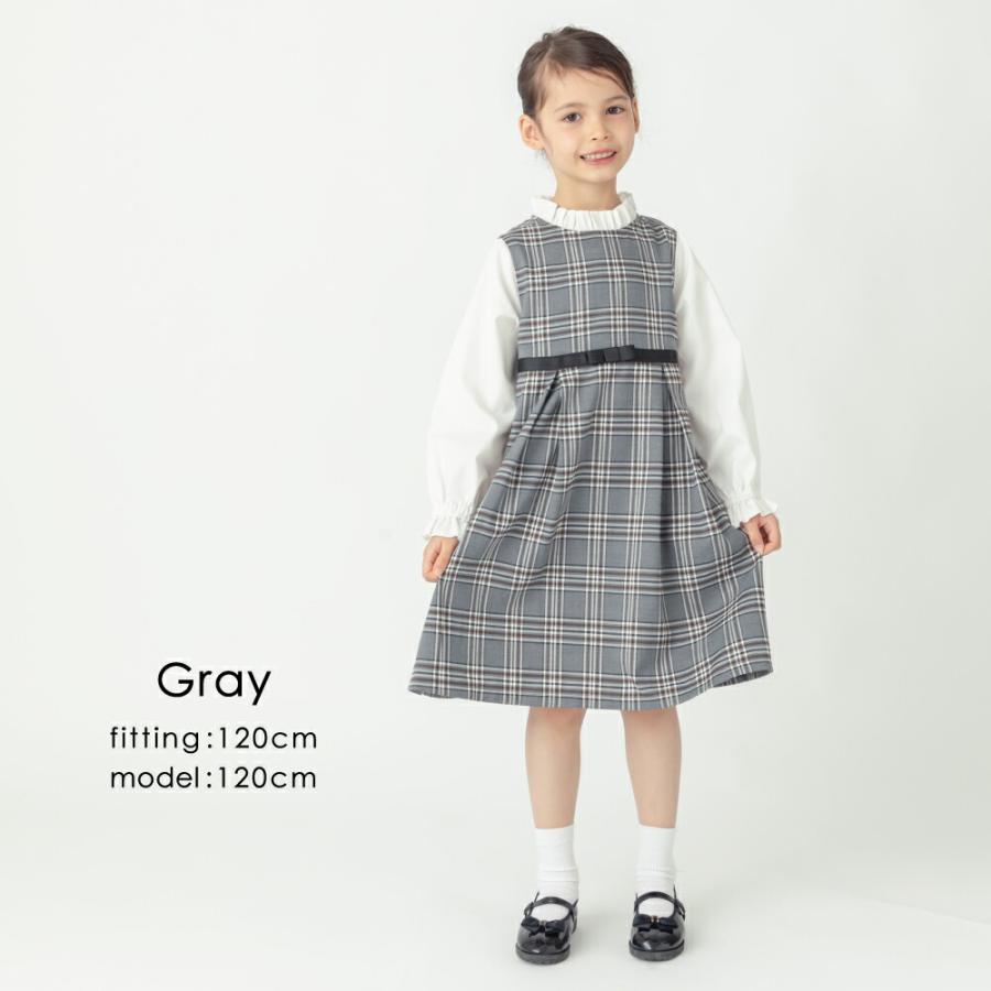 ever closet（エバークローゼット） 子供服 ワンピース チェック 卒業