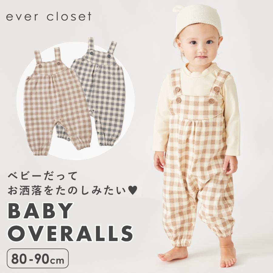 ever closet（エバークローゼット） 子供服 サロペット キッズ ベビー 子供 赤ちゃん 新生児 幼児 キッズ服 ベビー服 女の子 ...