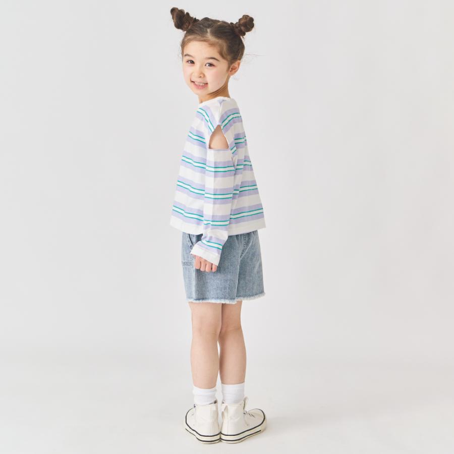 ever closet（エバークローゼット） 子ども服 デニム ショート パンツ