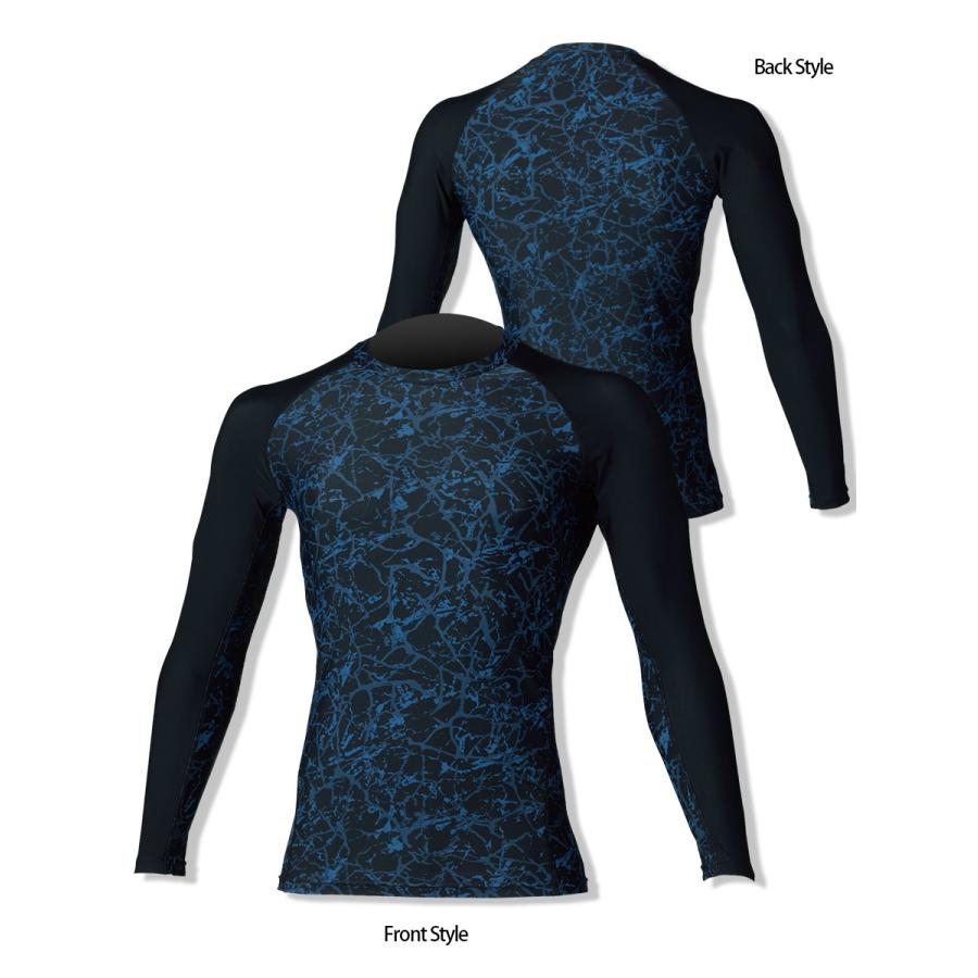 長袖サポートシャツ コンプレッション インナー 夏用 タイツ アンダーウエア 作業着 作業服 春夏 ストレッチ G Ground ジーグラウンド Gm 3l 0085 40 02 0085 40 エベレストワーク 通販 Yahoo ショッピング