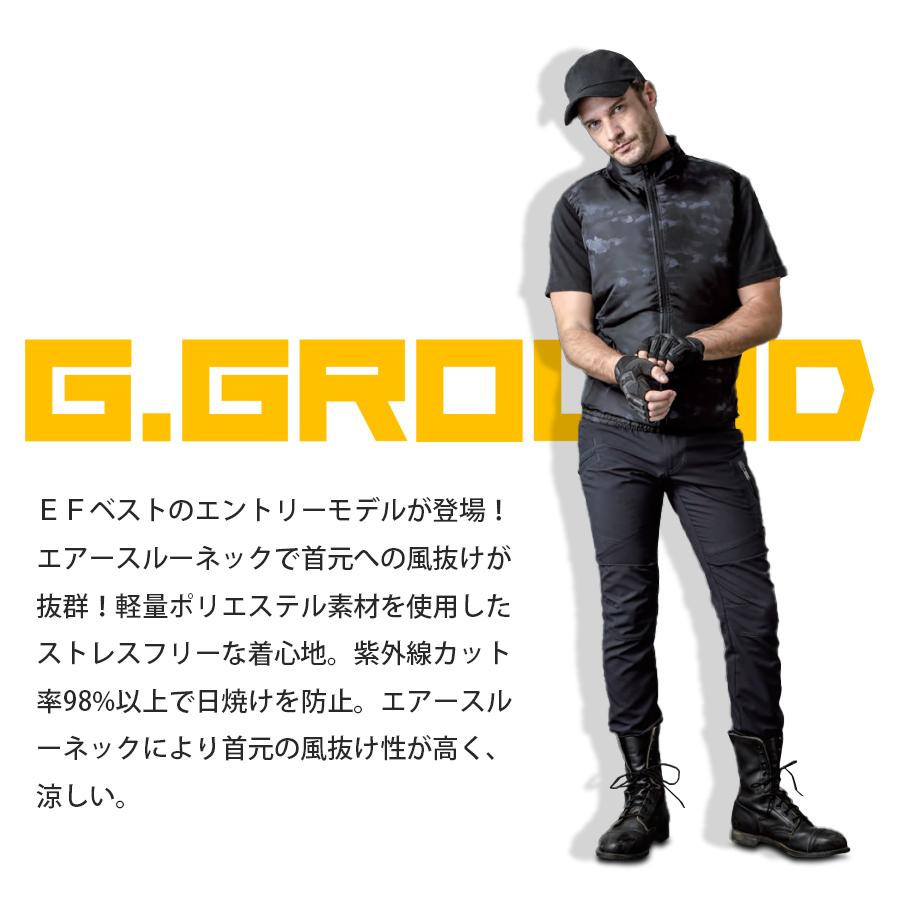 税込 空調服 空調ベスト 空調服ベスト 作業服 夏用 Ef用ベスト 熱中症対策 暑さ対策 涼しい ファン付きベスト G Ground 7239 06 S 4l 6l Discoversvg Com