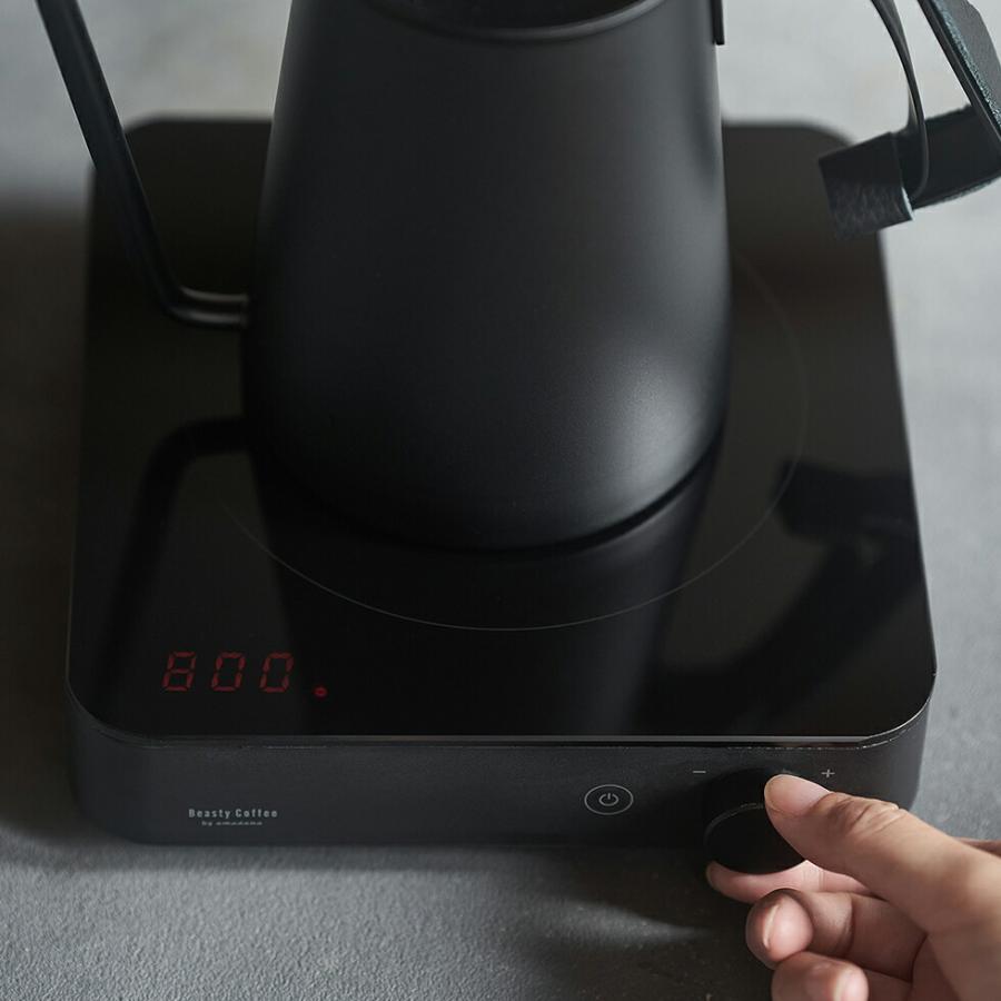 ihヒーター 卓上 コンパクト ビースティーコーヒー アマダナ IHプレート Beasty Coffee by amadana IH PLATE キッチン カフェ コーヒー 珈琲 ブラック 黒 キッ… | amadana | 06